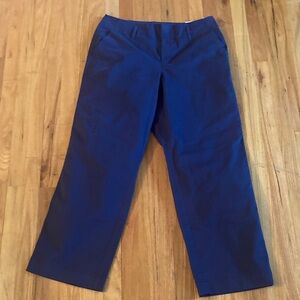 Women’s Navy Blue A New Day High Rise Straight Hip & Thigh Pants Size 8R New